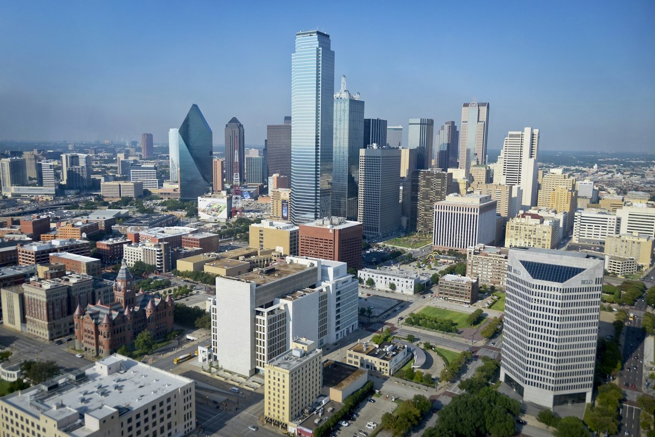 Downtown Dallas skyline